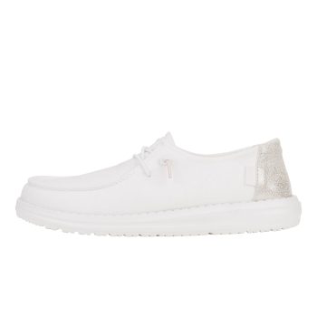 Wendy Metallic Sparkle  - White