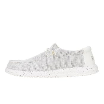 Wally Stretch Sox Wide - Storm White