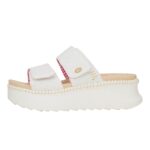 Delray Slide Eyelet - White